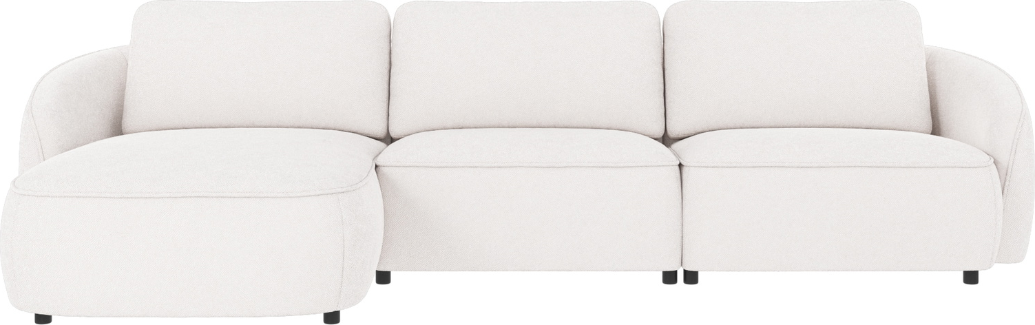 Chaiselongsofa Venstrevendt Rowico Norris Hvidt Bobby Polyester