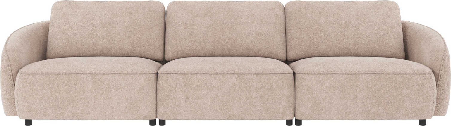 -personers Sofa Rowico Norris Lysebeige Stof 319 Bred Nordisk Design