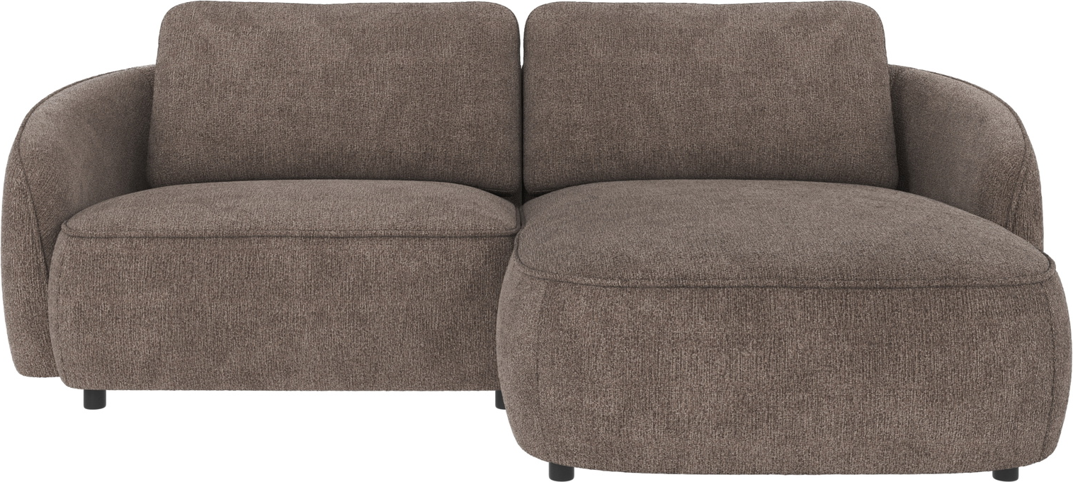 Chaiselongsofa Rowico Norris Højrevendt Mørk Beige Greg Polyester Skandinavisk Design