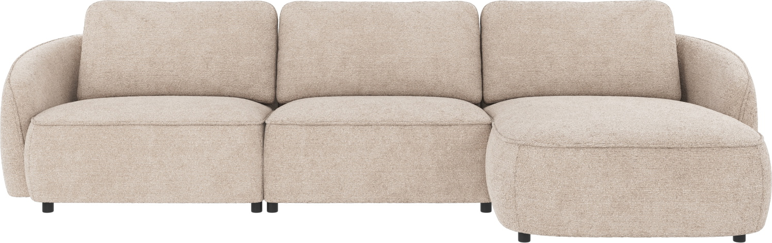 Chaiselongsofa Rowico Norris Højrevendt 319x162 Lysegrå Stof Robin