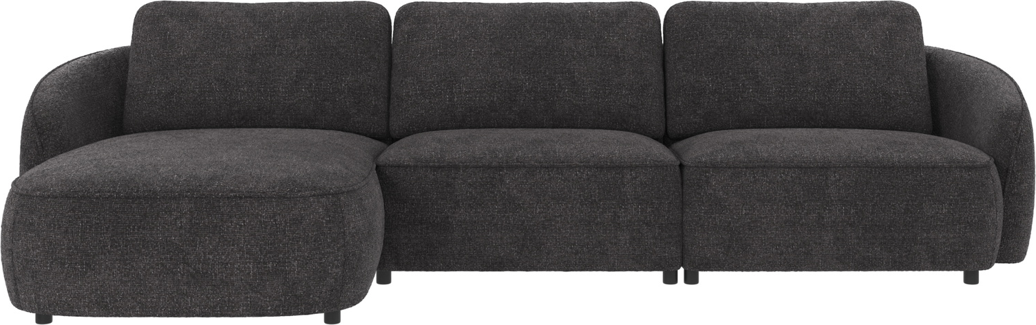 Chaiselongsofa Venstrevendt Hjørnesofa Rowico Norris Mørkegråt Robin-stof 319ã 162