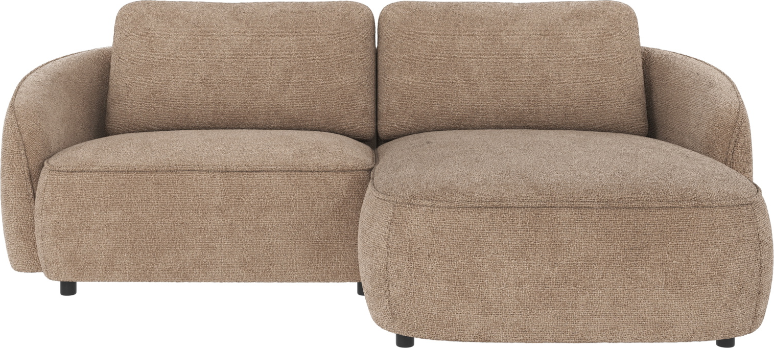 Chaiselongsofa Rowico Norris Højrevendt Gråbeige Stof H80xb226xd162