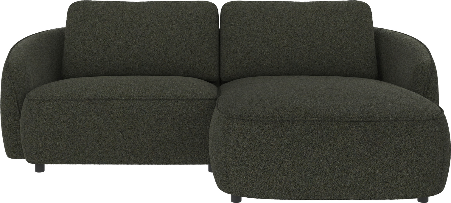 Chaiselongsofa Rowico Norris Alice - Grøn Højrevendt 226x162