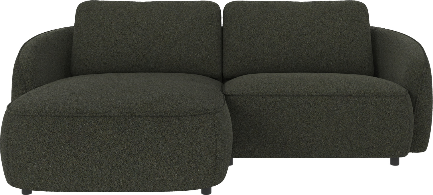 Venstrevendt Chaiselongsofa i Grøn Stof fra Rowico