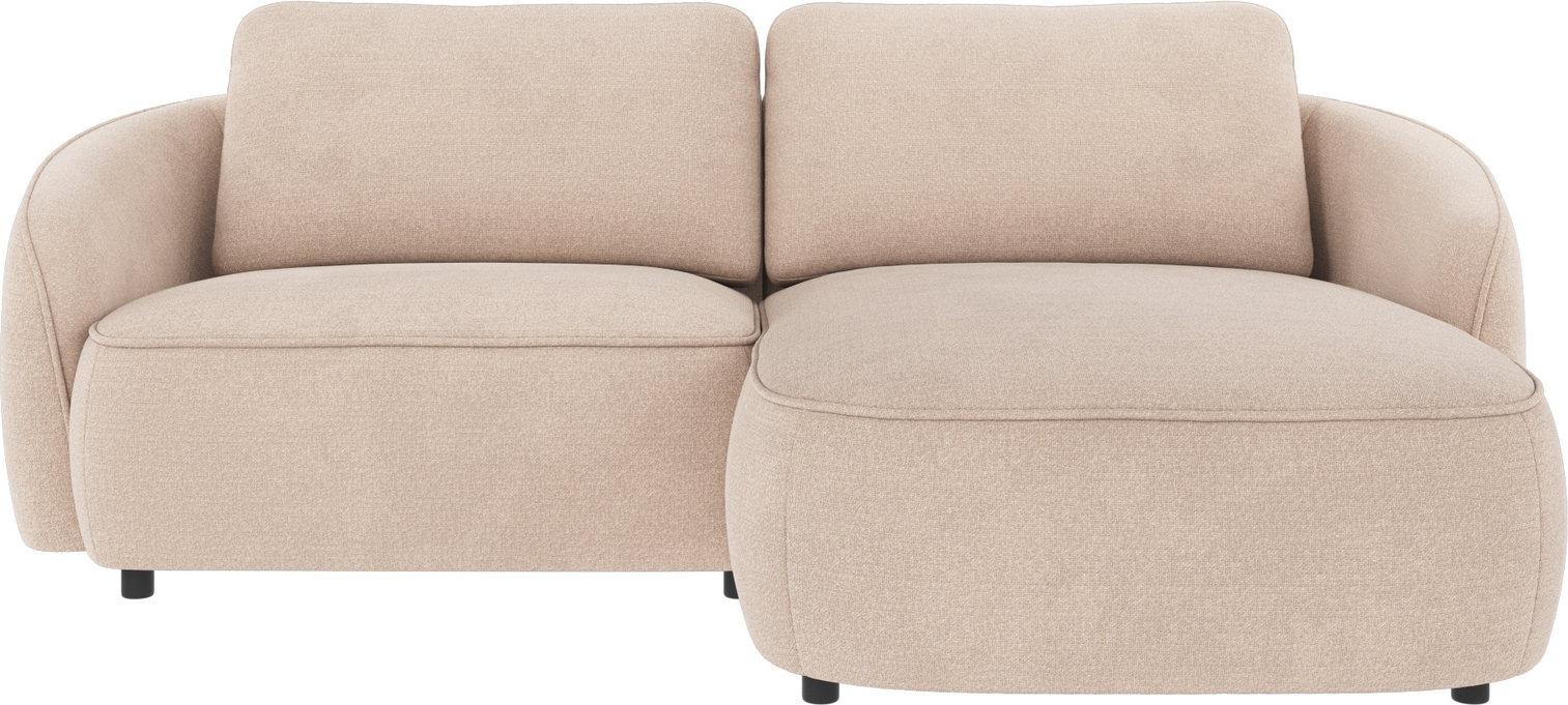 Chaiselongsofa Rowico Norris Højrevendt i Lys Beige