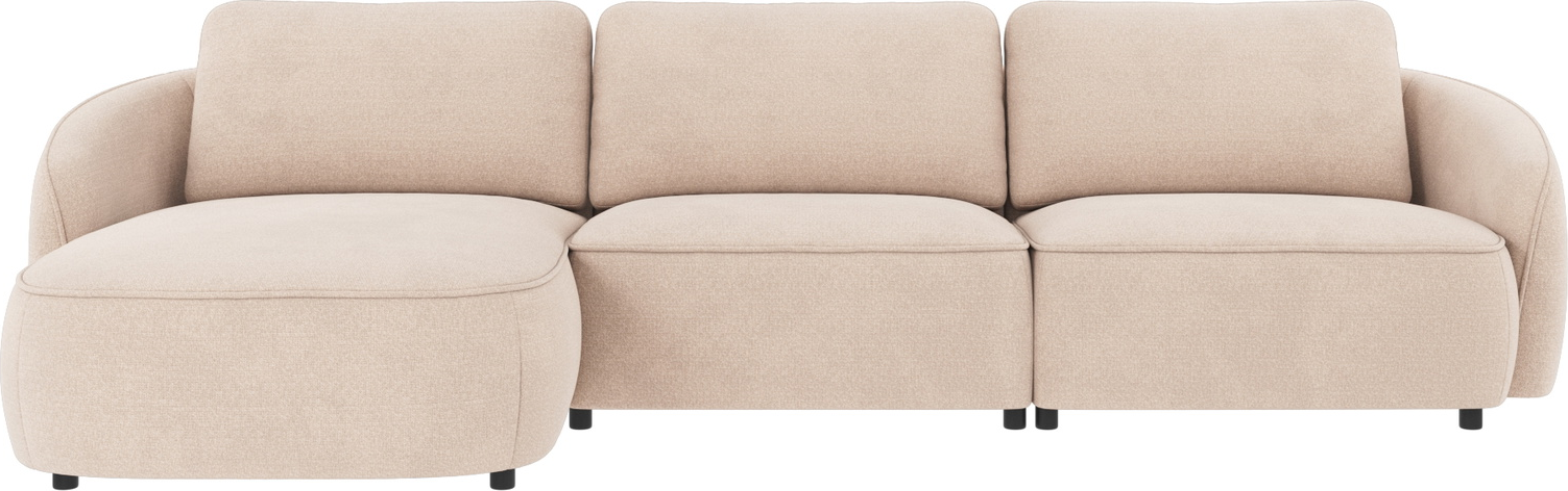Venstrevendt Chaiselongsofa Rowico Norris i Lys Beige