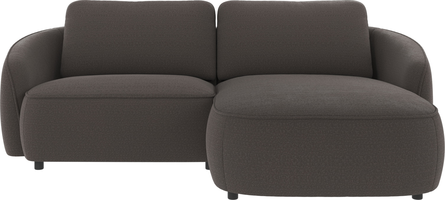 Højrevendt Chaiselongsofa Rowico Norris – Mørkegrå Elegance