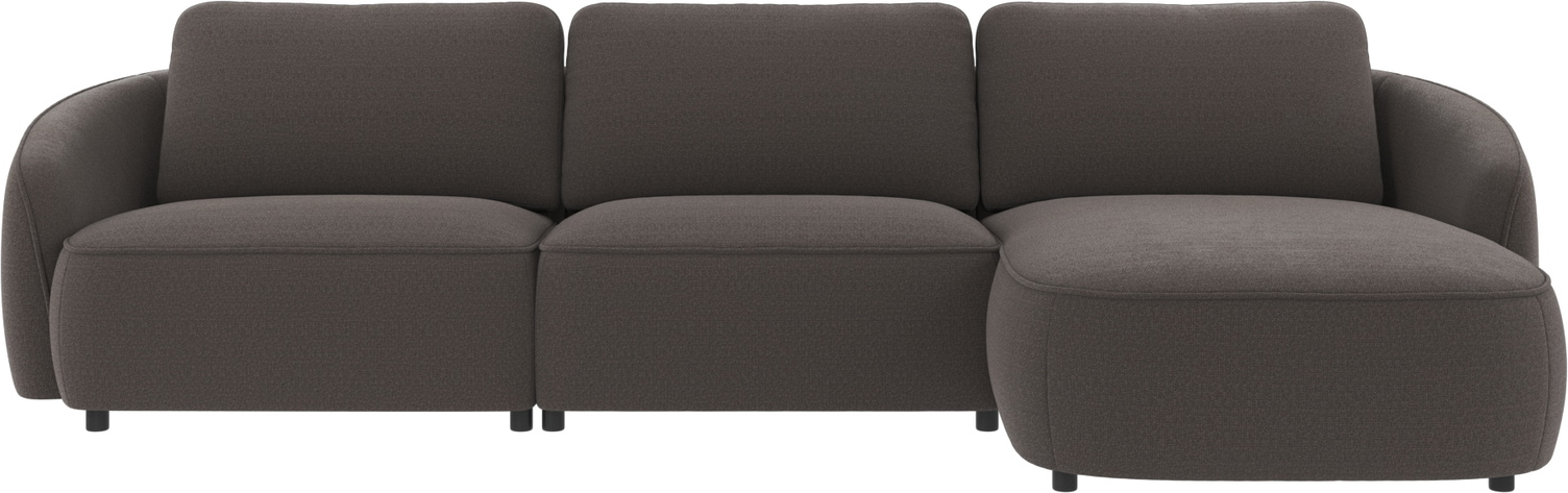 Chaiselongsofa Rowico Norris Højrevendt Mørkegrå - Tilbud!