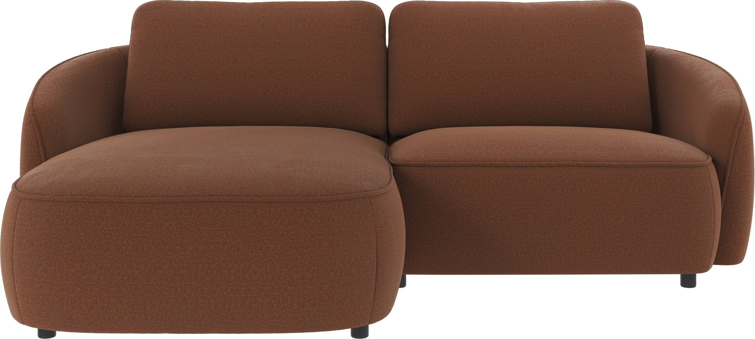 Chaiselongsofa Rowico Norris Rita 96 Rød Venstrevendt 226ã 162