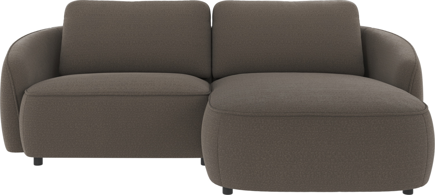 Mellemgrå Chaiselongsofa Rowico Norris Rita - Komfort og Stil