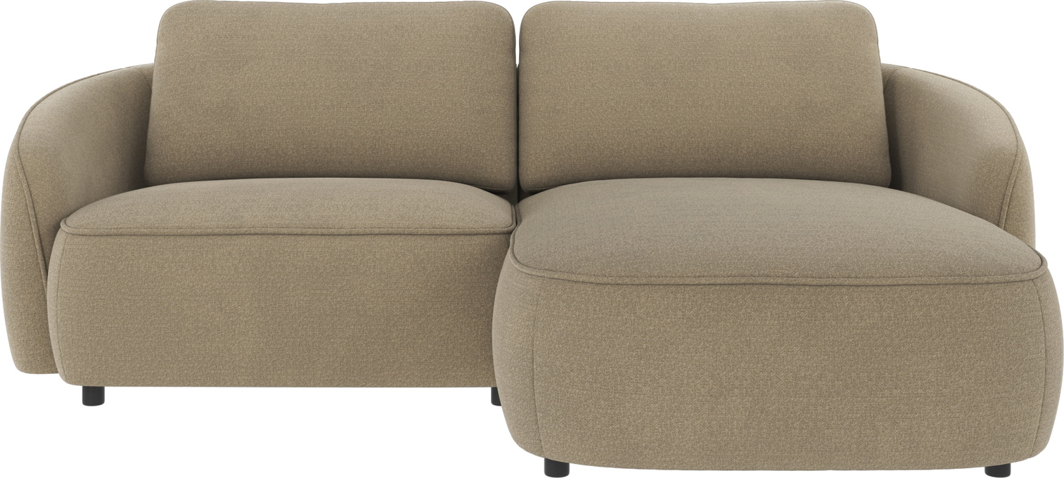 Højrevendt Chaiselongsofa Rowico Norris Rita - Mørk Beige
