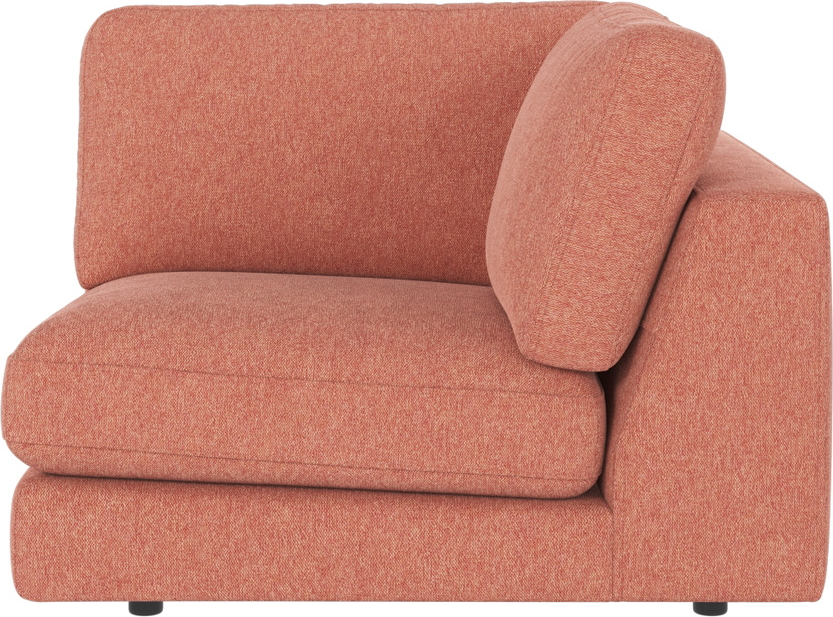 Modulsofa Hjørneelement Rowico Duncan Brenda 52 Rød Polyester 103x103