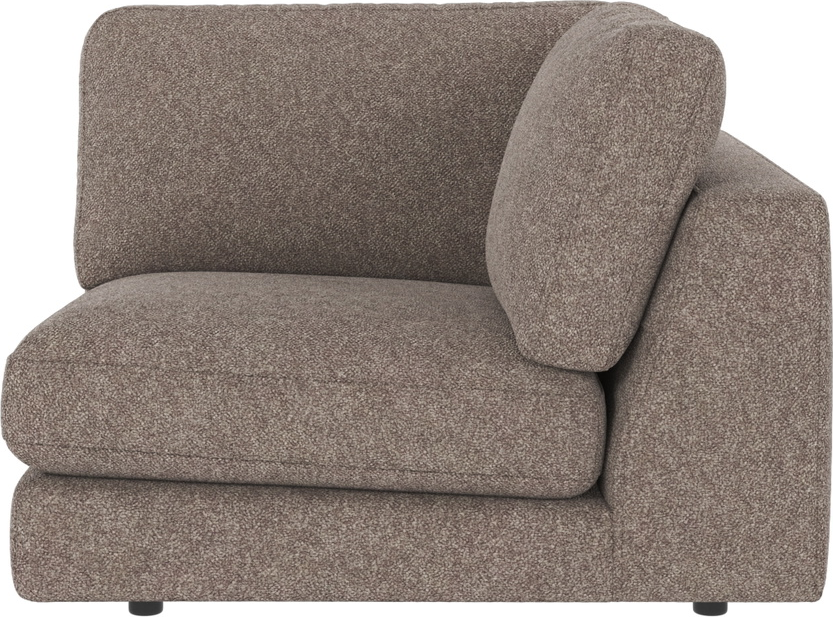 Hjørnemodul Rowico Duncan Modulsofa Bobby Mørk Beige 103x103x78
