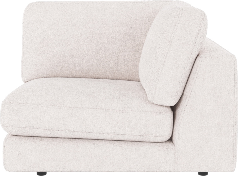 Hjørnemodul Modulsofa Rowico Duncan Greg Hvid Polyester Holdbar Elegant Fleksibel Fsc-mix Certificeret