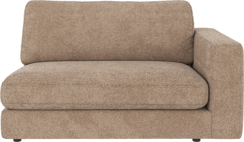Modulsofa Højre Armlæn Rowico Duncan Robin 109 Gråbeige Stof H78ã B129ã D103