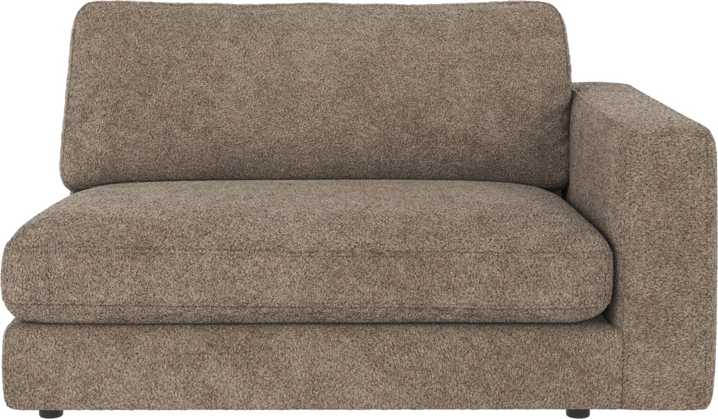 Modulsofa Højre Armlæn Rowico Duncan Anna Mørk Beige Polyester H78xb129xd103