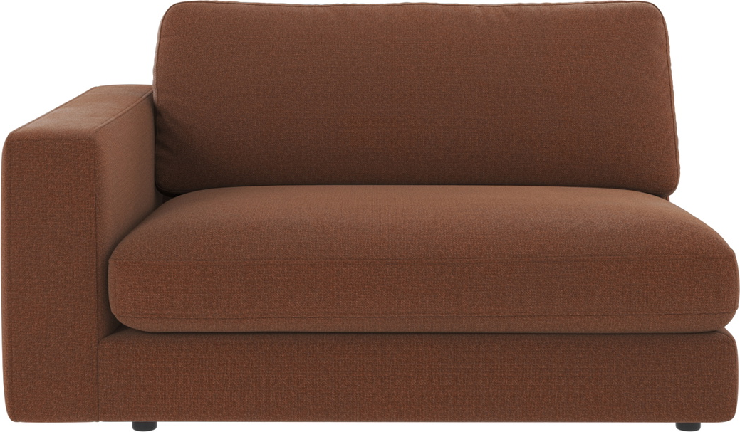 Venstre Armlænsmodul Rowico Duncan Modulsofa Rita Rød Polyester B129    D103    H78