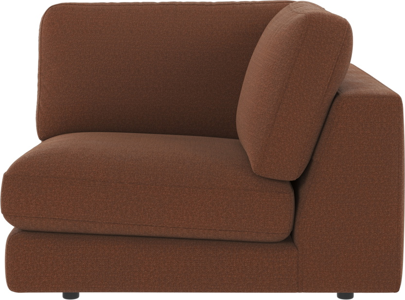 Modulsofa Hjørnemodul Rowico Duncan Rita 96 Rubinrød 78ã 103ã 103
