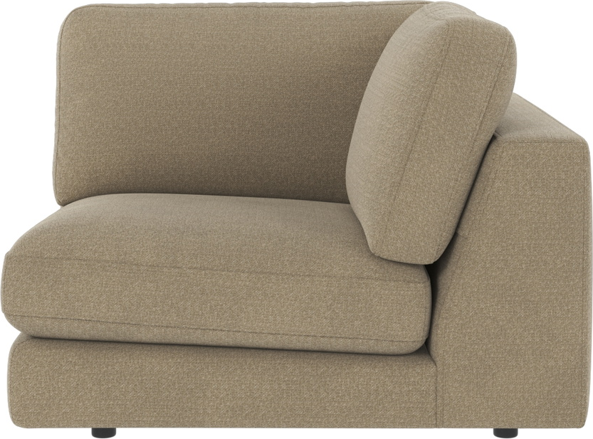 Hjørnemodul til Modulsofa Rowico Duncan Rita - Mørk Beige