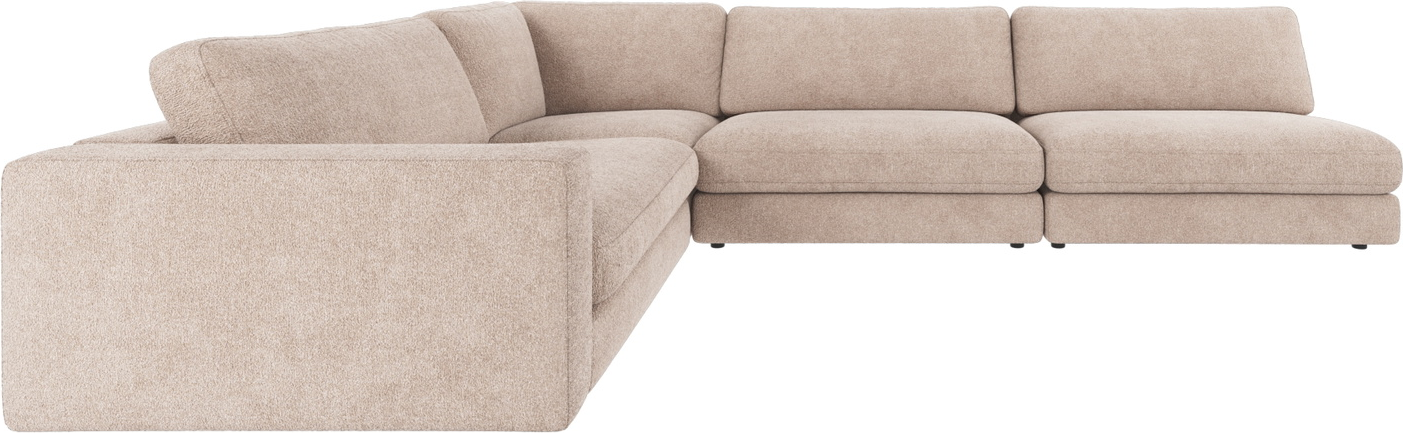 Rowico Duncan Hjørnesofa Greg Lysebeige Stof Skandinavisk Modulsofa Fscâ -mix H78ã B325ã D230