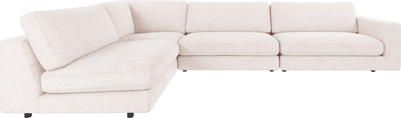 Hjørnesofa Rowico Duncan Modulsofa Hvidt Anna Polyesterstof