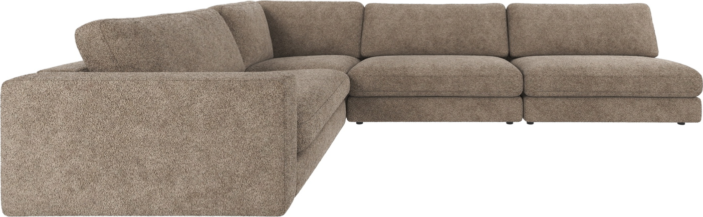 Hjørnesofa Rowico Duncan Anna Mørk Beige 325x230 Modulopbygget Design