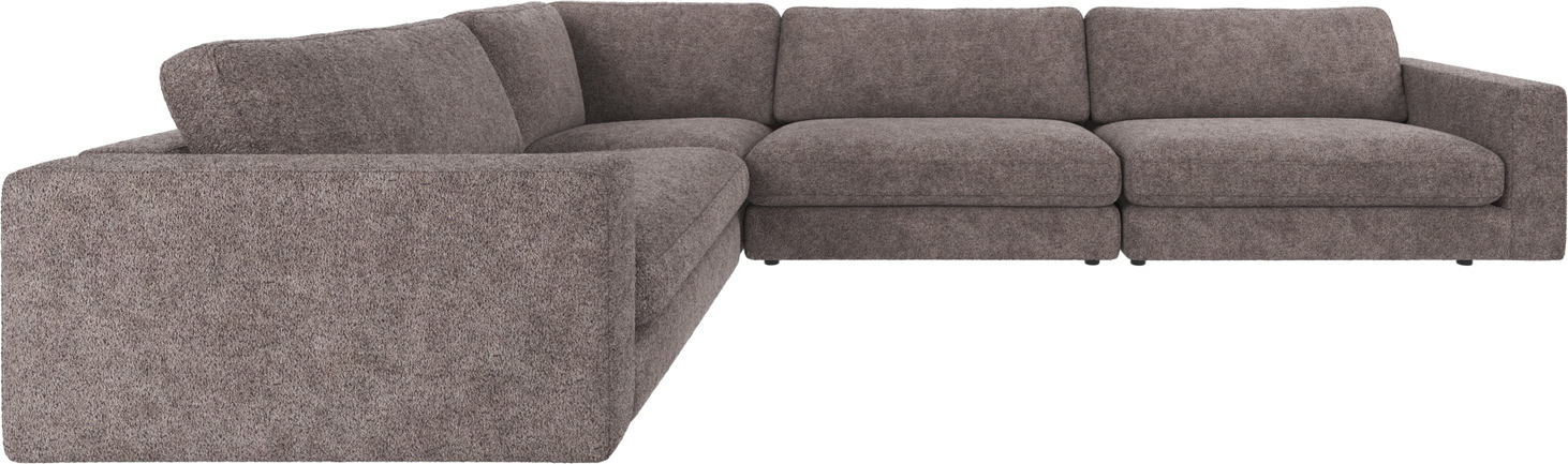 Hjørnesofa Rowico Duncan Modulær Mørkegråt Anna-stof 345x233 Fsc-certificeret Ramme