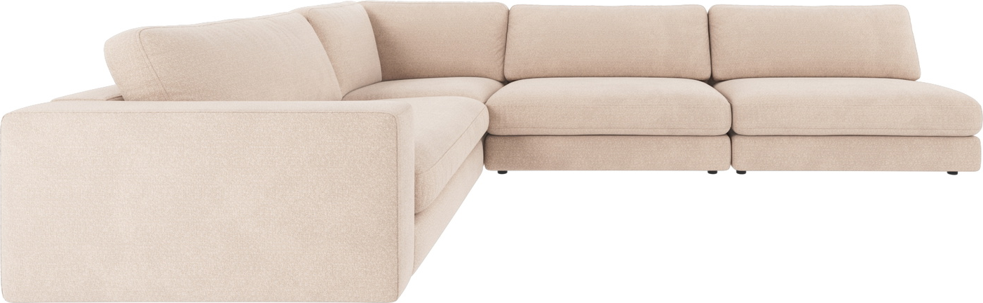 Hjørnesofa Rowico Duncan Modulopbygget Lysebeige Rita Polyester Fsc-mix