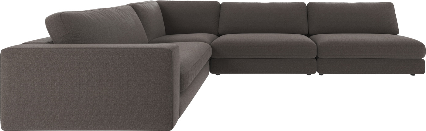 Hjørnesofa Rowico Duncan Rita Mørkegrå Modulær Sofa 325x230 Fsc-mix Træ High Resilience-skum