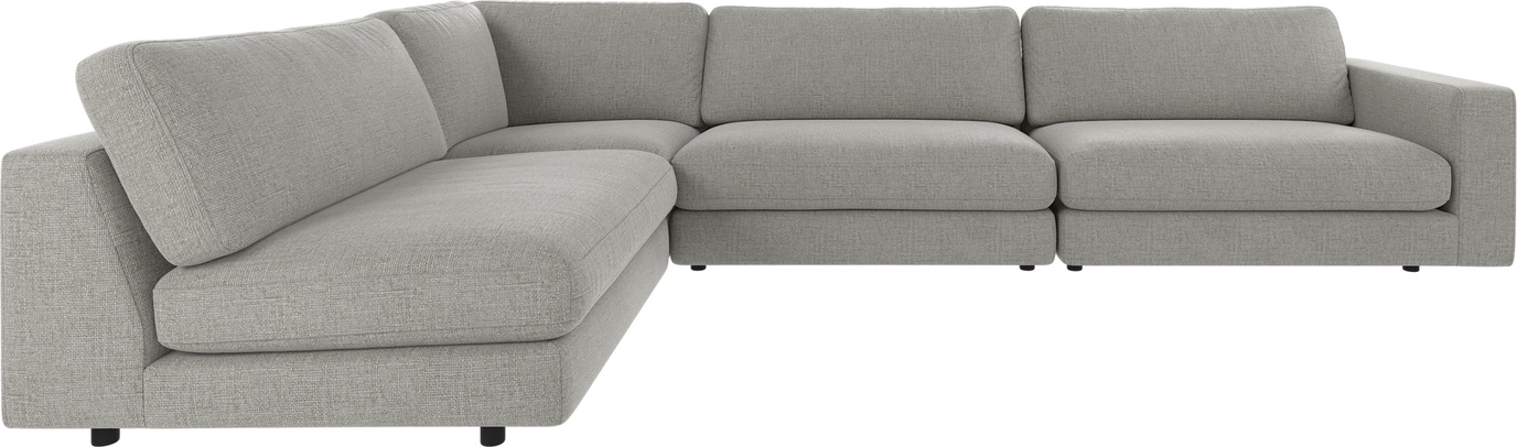 Hjørnesofa Rowico Duncan 345x216 Modulsofa Mellemgrå Robin 149 Fscâ -mix