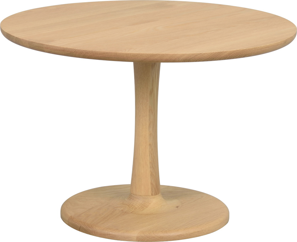 Rundt Sofabord Cafébord Rowico Hobart ø60 H41 Egetræ Fsc-certificeret