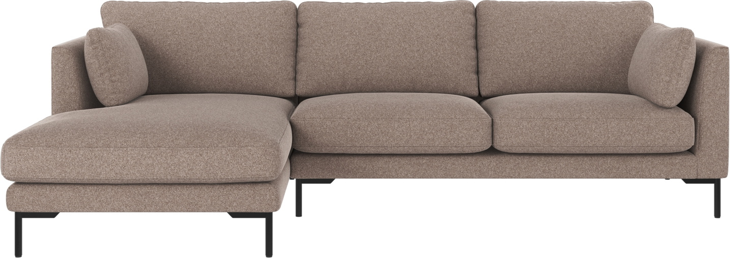 Chaiselongsofa Rowico Corwin - Venstrevendt Beige Komfort