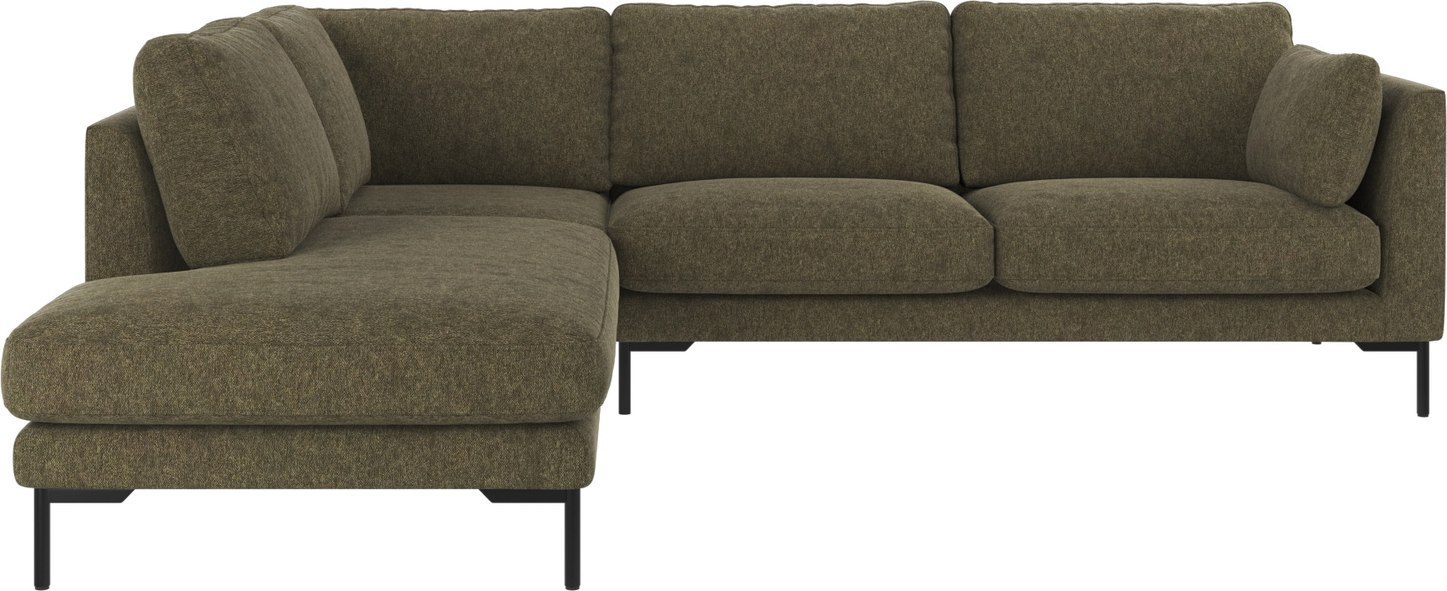 Hjørnesofa Rowico Corwin Venstrevendt Grøn Brenda-stof 266x226