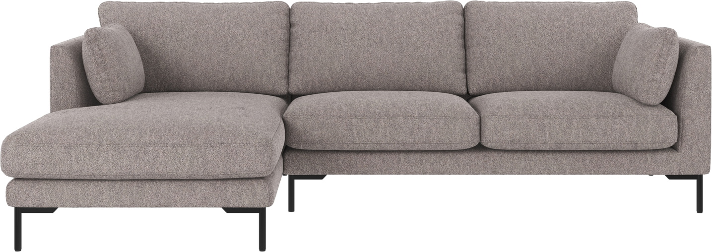 Chaiselongsofa Rowico Corwin Venstrevendt Grå - Fantastisk tilbud!