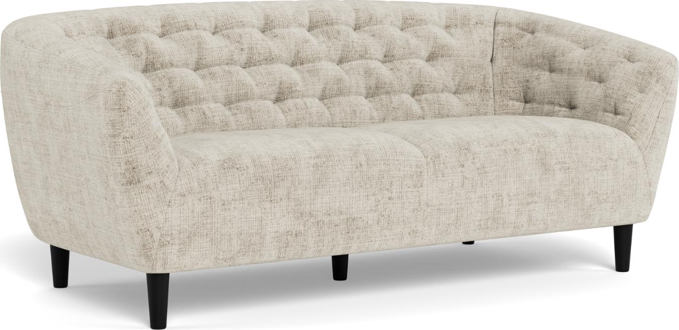 -personers Sofa Signature Vella Beige Juto Stof Sorte Gummitræsben 15 B152 D55 H42