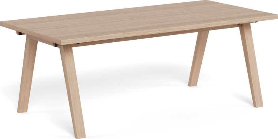 Spisebord Spisestuebord Signature Arven 200x95 Hvidpigmenteret Olieret Egefiner Nordisk -line Design