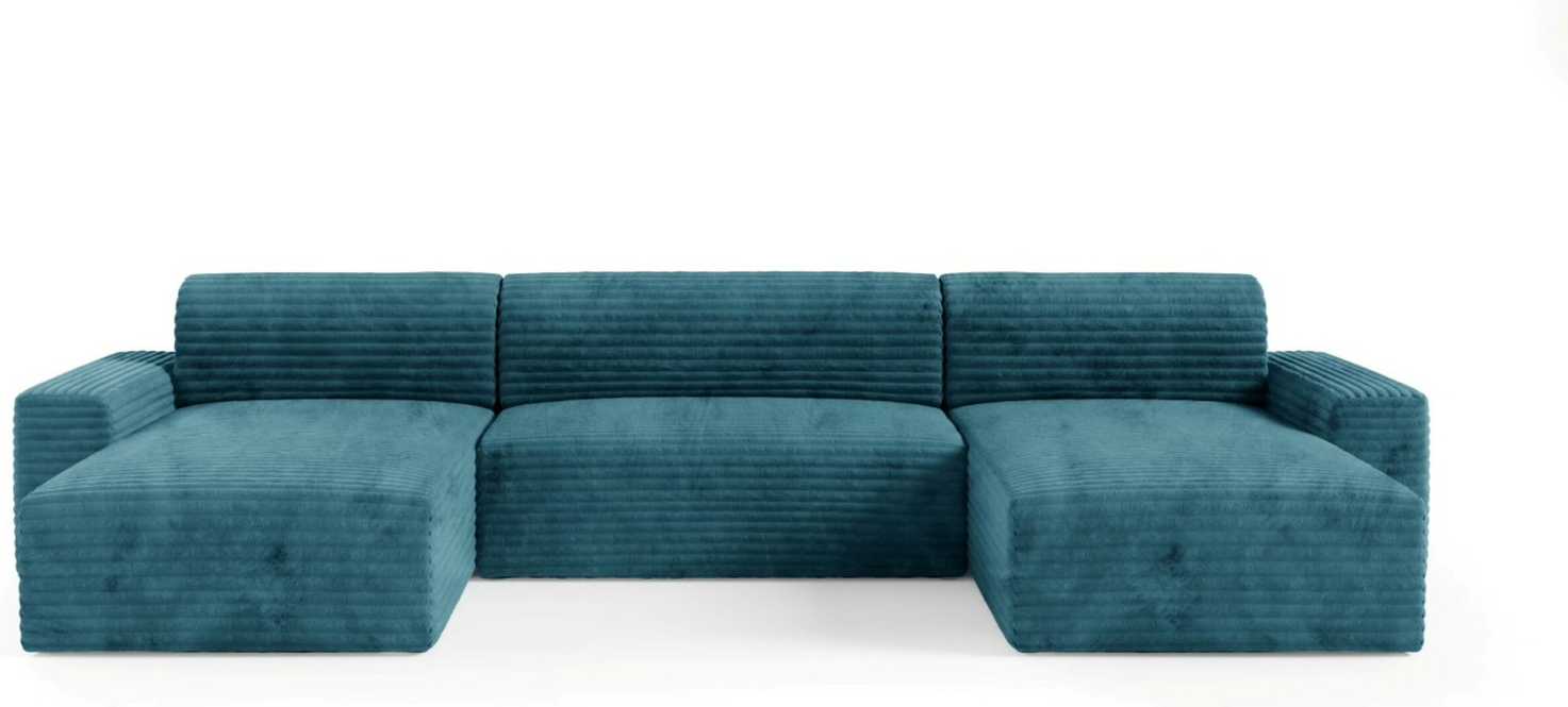 -sofa Maison Vellé Calira Tilia 75 300x185   Sovesofa Med Opbevaring 100  Polyester Corduroy