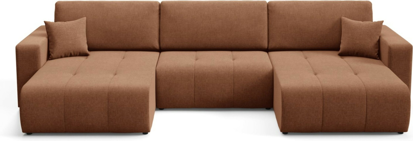 -sofa Maison Vellé Novento 345    Stof Wind 56  100  Polyester  Sovesofa 300x132   Med Opbevaring  Moderne