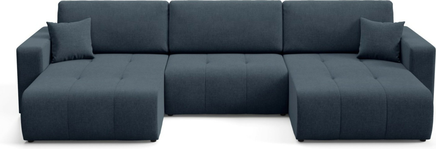 -sofa Maison Vellé Novento  Wind 77 Stof 100  Polyester  Sovesofa 300x132   Med Opbevaring