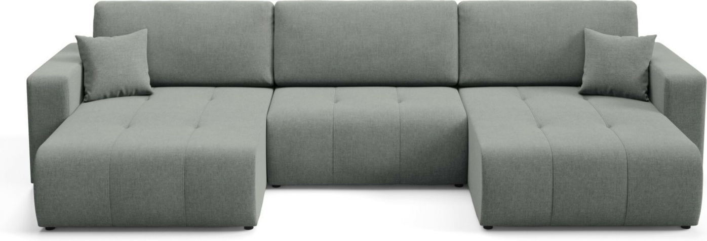 -sofa Maison Vellé Novento Wind 89 Stof 100  Polyester  Sovesofa 300x132    H82xb345xd149    Opbevaring