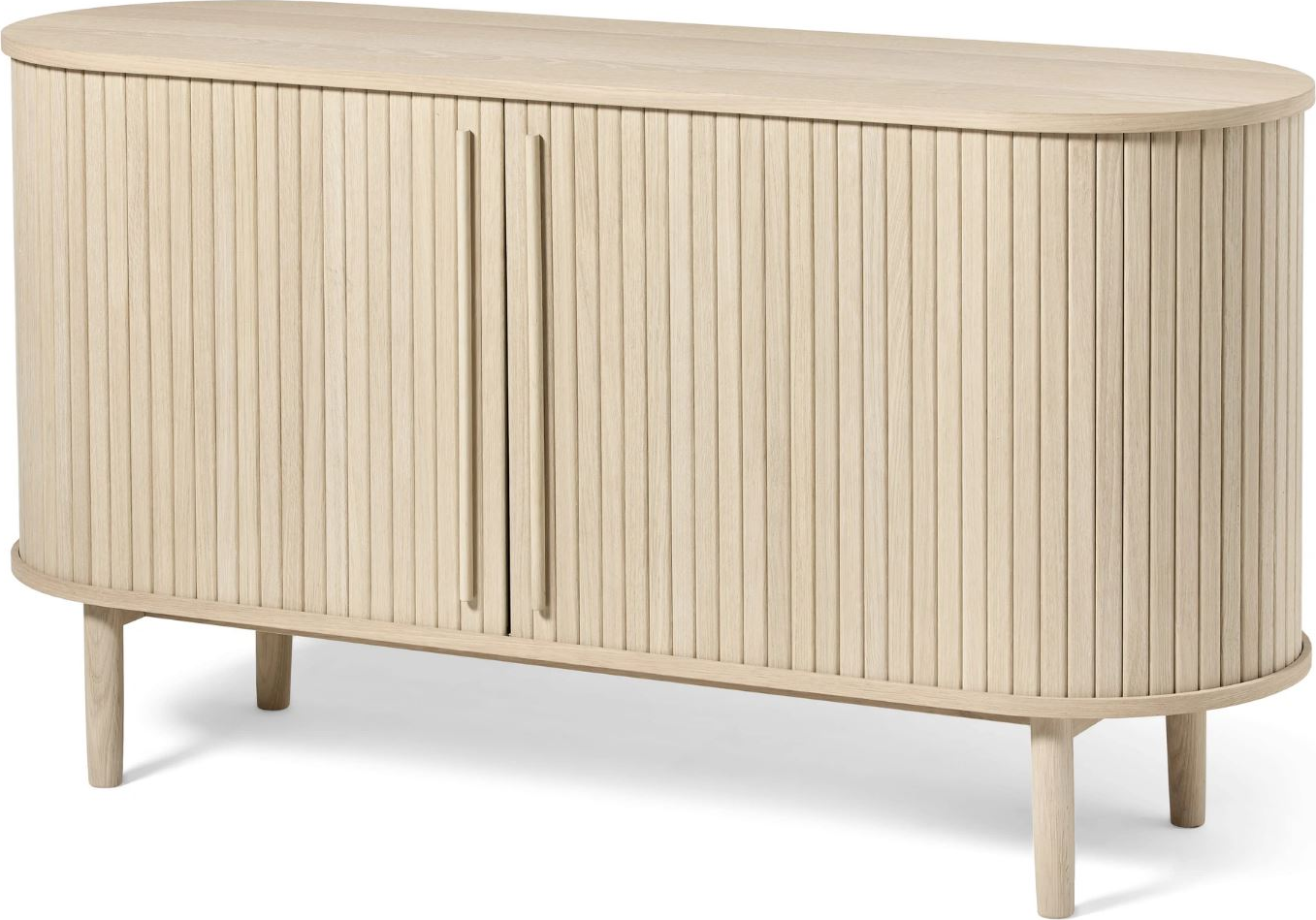 Elegant skænk i hvidpigmenteret egetræ fra Nordique Design