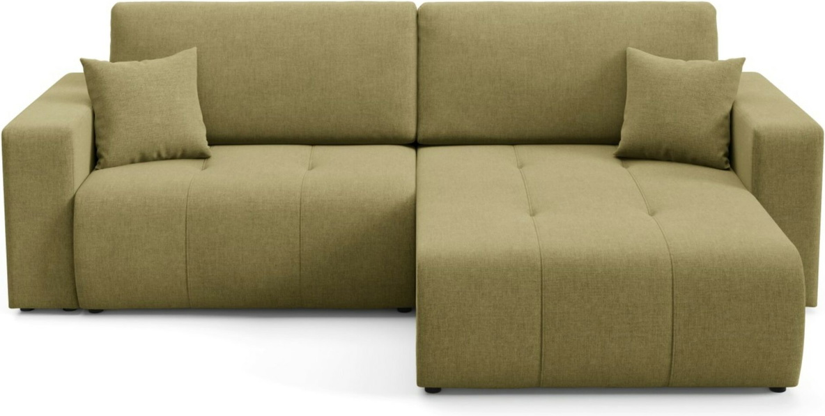 Hjørnesofa Maison Vellé Novento Loungesofa Med Sovefunktion Stof Wind 35 Vendbar Opbevaring Liggeflade 200ã 132