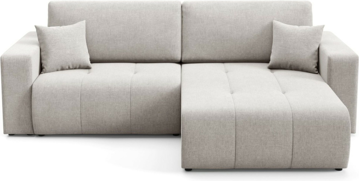 Hjørnesofa Maison Vellé Novento Loungesofa   Wind 84 Stof  Sovefunktion   Skjult Opbevaring
