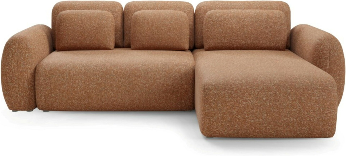 Hjørnesofa Maison Vellé Avelon Loungesofa Sovesofa Puente 52 Stof  Vendbar Med Opbevaring   Sovefunktion 240x140