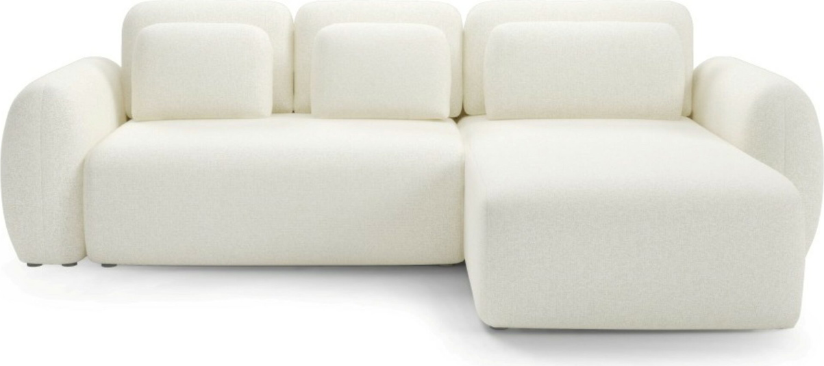 Hjørnesofa Maison Vellé Avelon Loungesofa Puente 03   Sovesofa 240ã 140  Opbevaring  Vendbar  Slidstærkt Stof Martindale 100 000