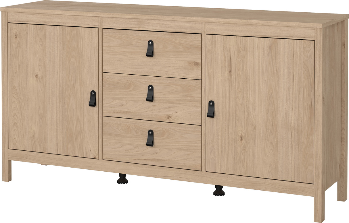 Skænk Vesterholm Lunor Jackson Hickory   Døre   Skuffer Fsc Dansk Design H79 7xb151 4xd38