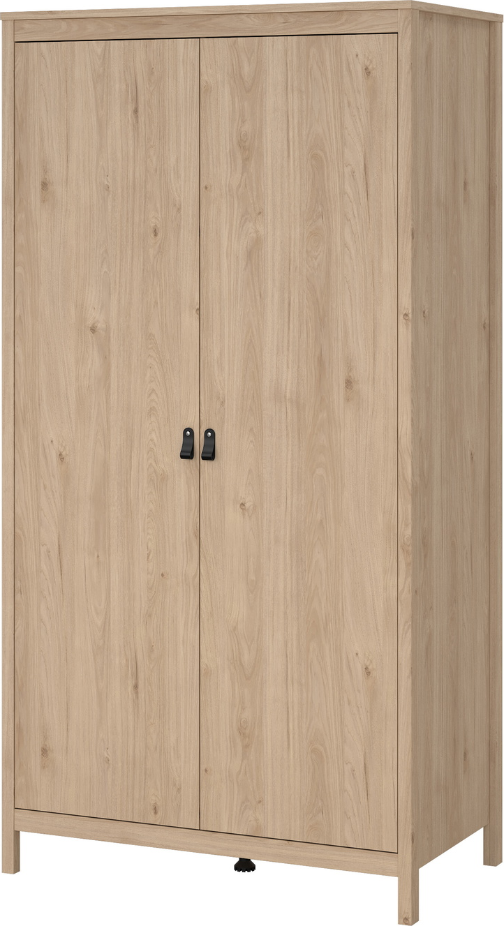 Garderobeskab Vesterholm Lunor -dørs Jackson Hickory H199x102x58 Fsc Danskproduceret