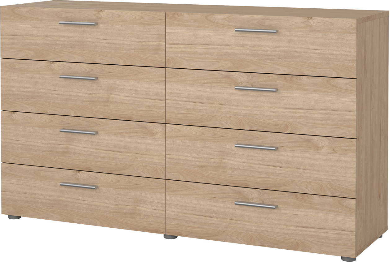 Kommode Vesterholm Pepe Skuffer Jackson Hickory H81 B140 D40