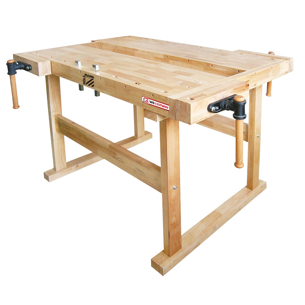 Wb155twin Dobbel Høvlbænk  Holzmann