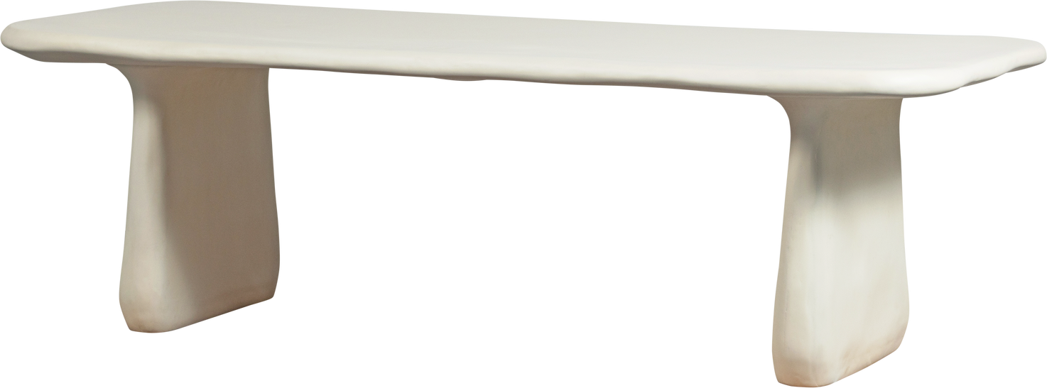 Udendørs Spisebord Woood Loggia 240 100 Fiberforstærket Polymer Frp Natur